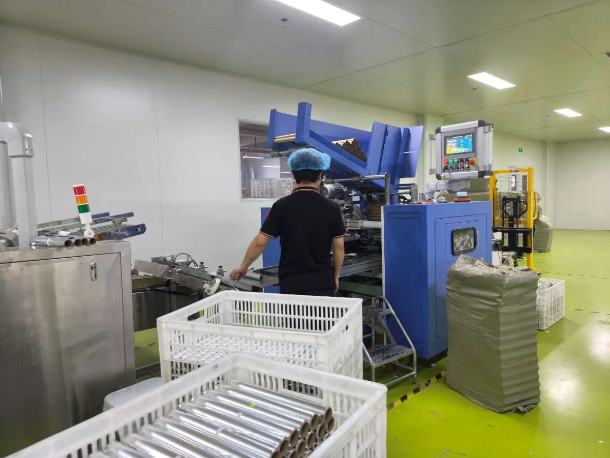 KMD China converting machine close-up